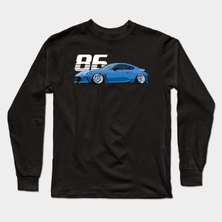 stanced gr86 neptune blue - Keiichi Tsuchiya brz Long Sleeve T-Shirt